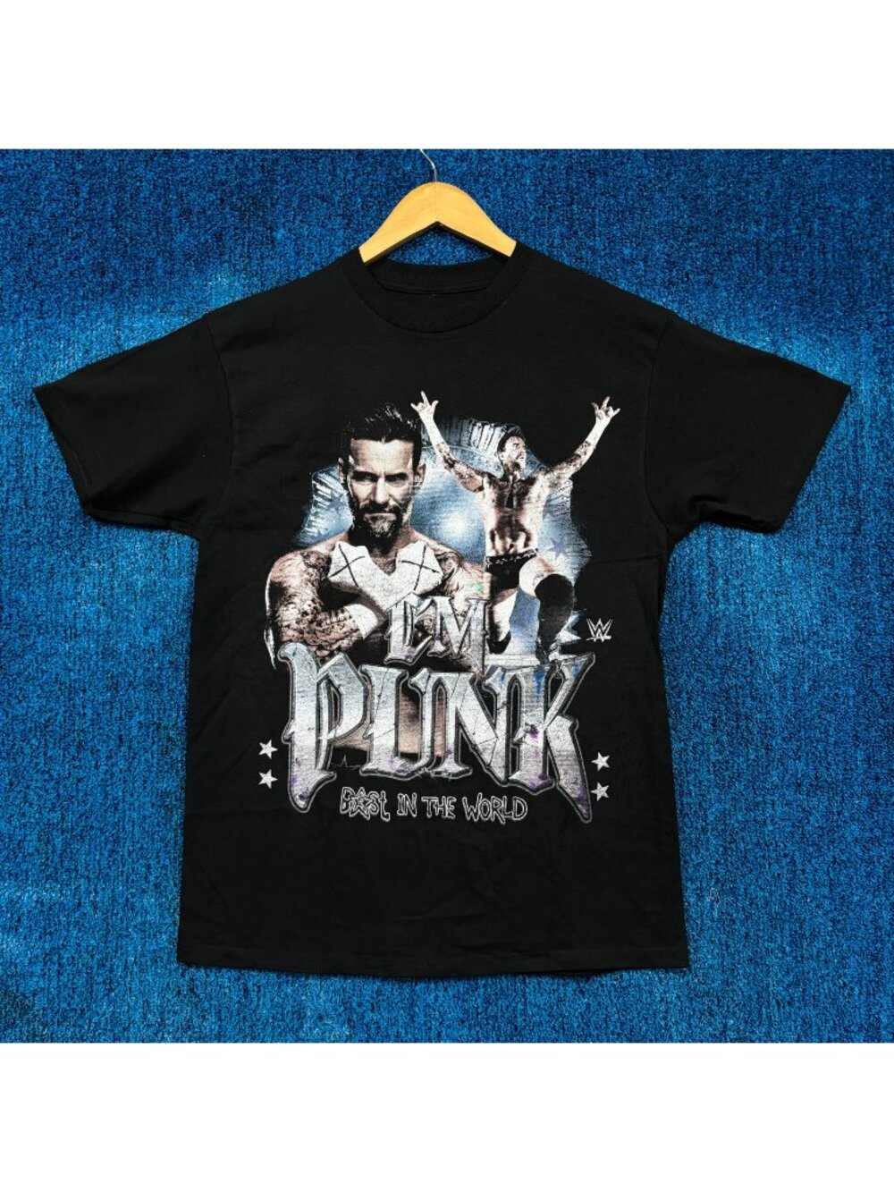 WWE CM Punk “Best In The World” Graphic T-Shirt Size Medium